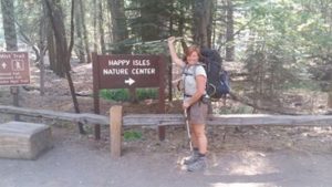 The end of the John Muir Trail- 256 miles in 26 days!