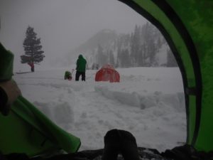 Snow camping 2016