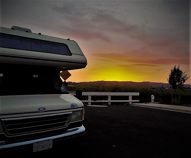 Stealth camping in a Class C RV fulltime