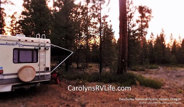 Deschutes National Forest Boondocking