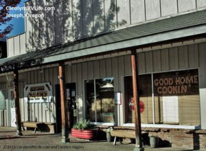 Diner in Joseph Oregon, great breakfast and lunch