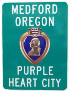 RV travels purple heart city