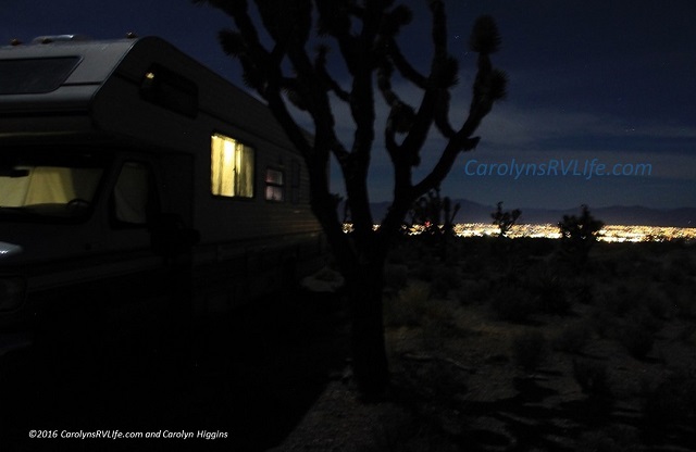 Boondocking in Pahrump,Nevada 