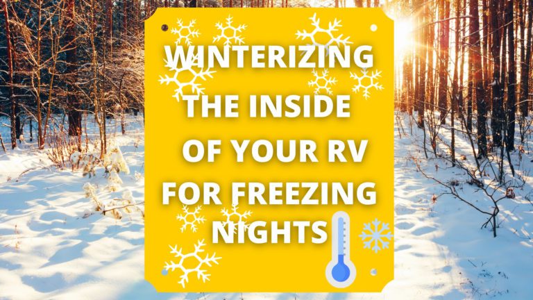 Freezing Weather RV Living