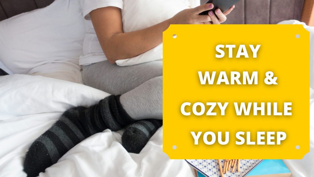 Stay warm sleeping in freezing weather