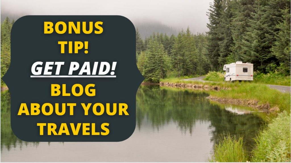 earn income when you live and travel full-time in an RV