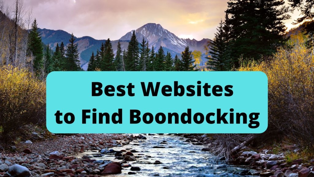 Free Campsites for boondocking