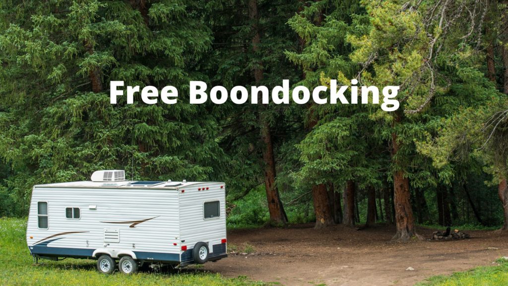 free boondocking
