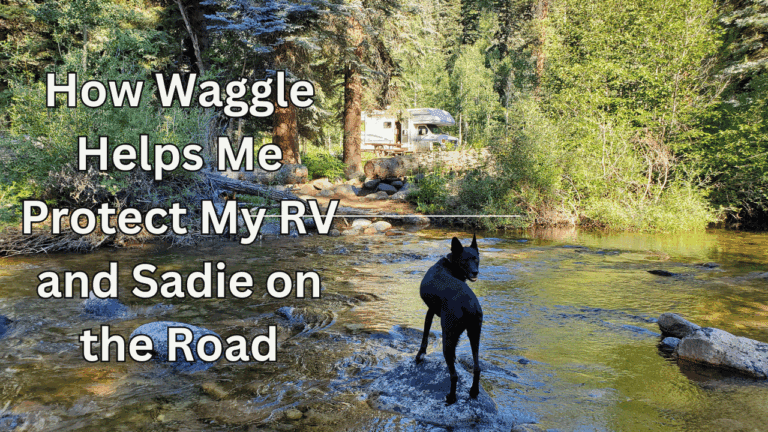 How Waggle Helps Me Protect My RV and Sadie on the Road*